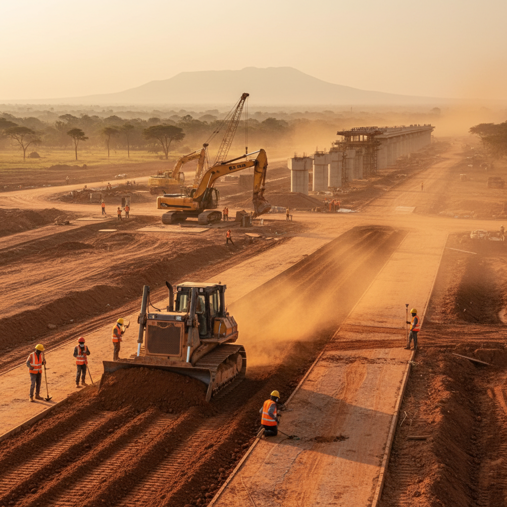Construction bulldozer South Africa